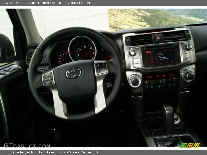 Black / Black Leather 2012 Toyota 4Runner Limited 4x4