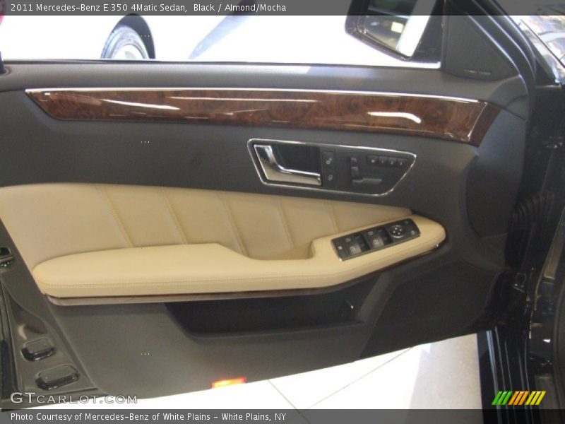 Black / Almond/Mocha 2011 Mercedes-Benz E 350 4Matic Sedan
