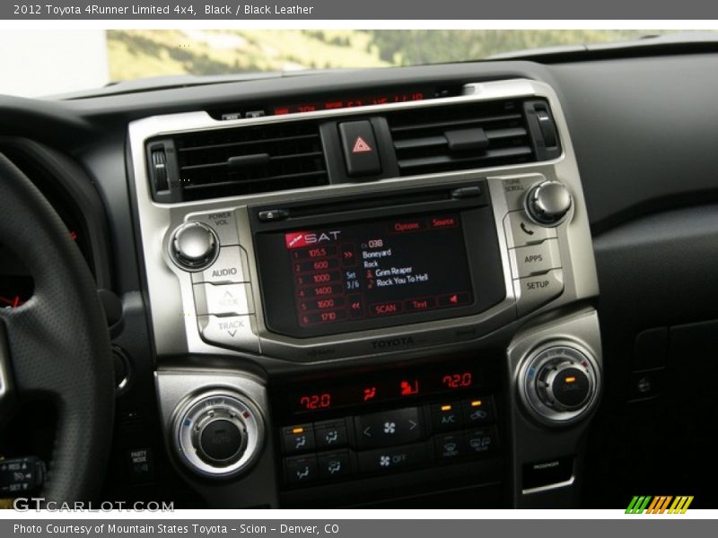 Black / Black Leather 2012 Toyota 4Runner Limited 4x4