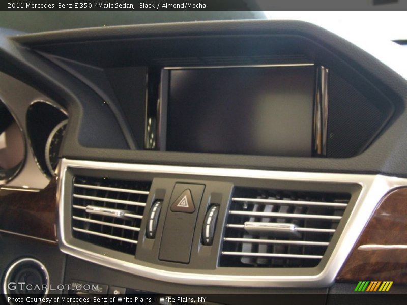 Black / Almond/Mocha 2011 Mercedes-Benz E 350 4Matic Sedan