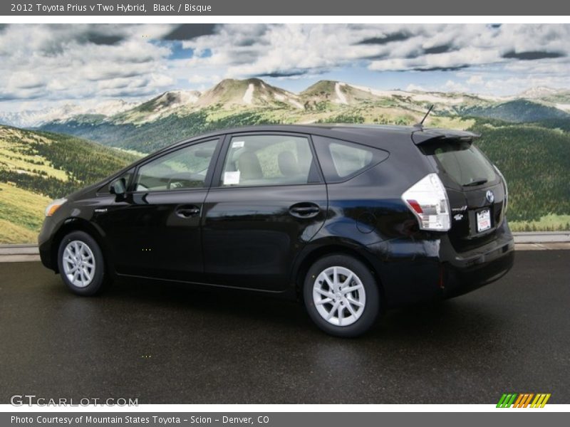 Black / Bisque 2012 Toyota Prius v Two Hybrid