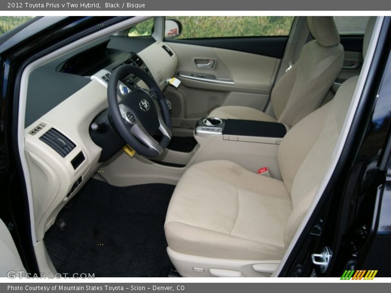 Black / Bisque 2012 Toyota Prius v Two Hybrid