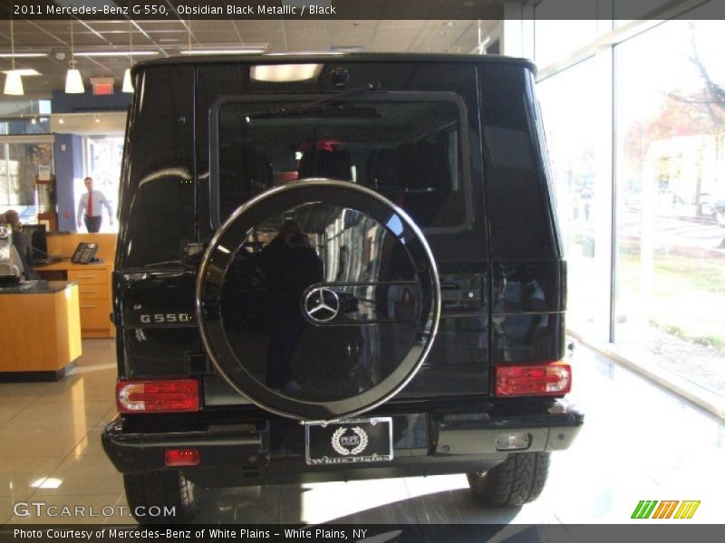 Obsidian Black Metallic / Black 2011 Mercedes-Benz G 550