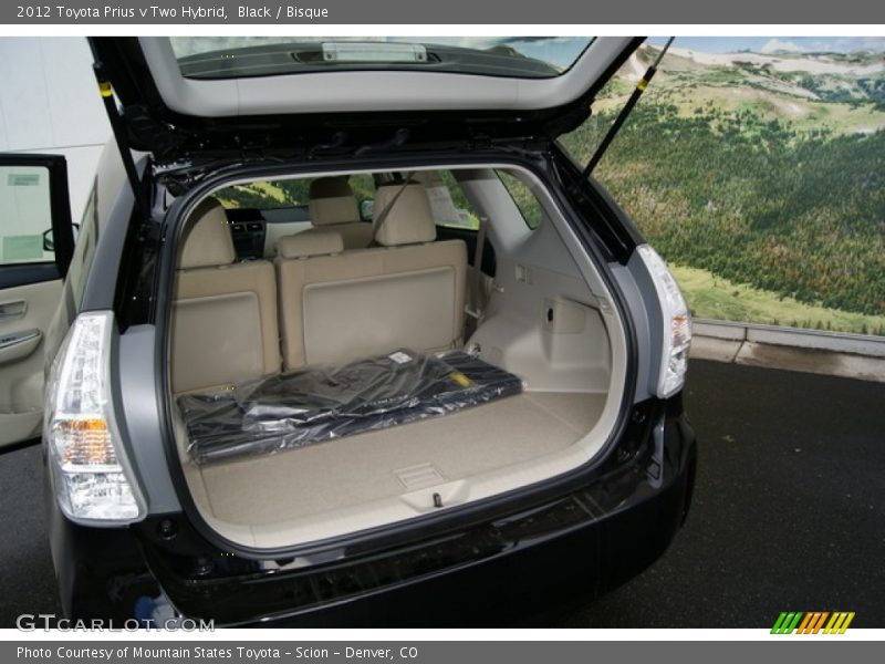Black / Bisque 2012 Toyota Prius v Two Hybrid