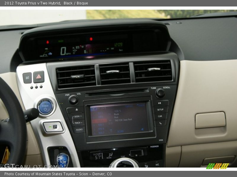 Black / Bisque 2012 Toyota Prius v Two Hybrid