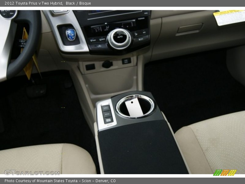 Black / Bisque 2012 Toyota Prius v Two Hybrid