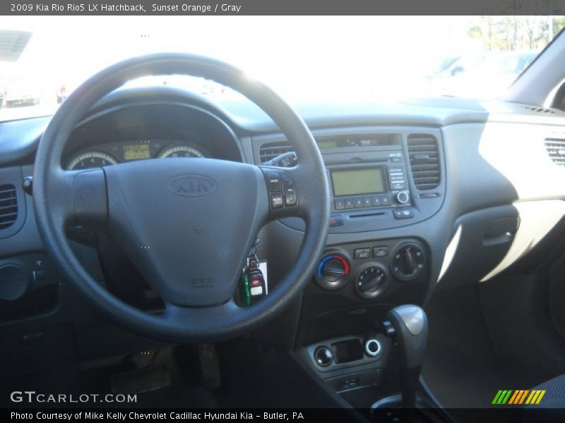 Sunset Orange / Gray 2009 Kia Rio Rio5 LX Hatchback