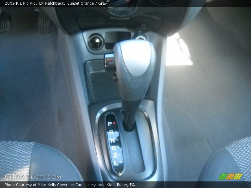 Sunset Orange / Gray 2009 Kia Rio Rio5 LX Hatchback