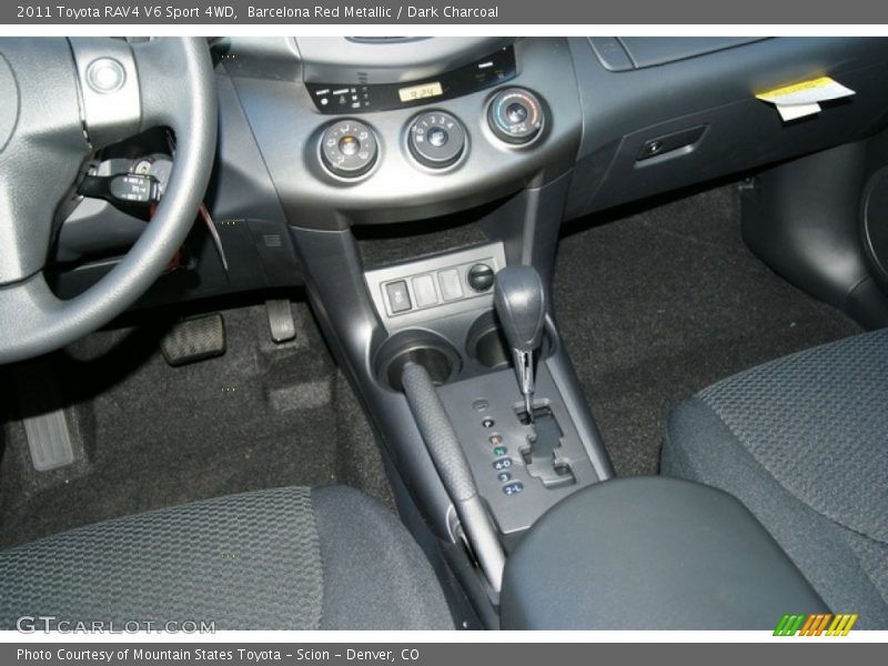 Barcelona Red Metallic / Dark Charcoal 2011 Toyota RAV4 V6 Sport 4WD