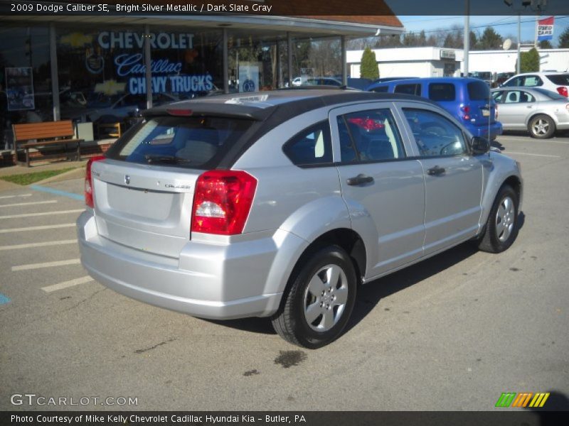 Bright Silver Metallic / Dark Slate Gray 2009 Dodge Caliber SE