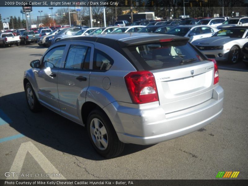 Bright Silver Metallic / Dark Slate Gray 2009 Dodge Caliber SE