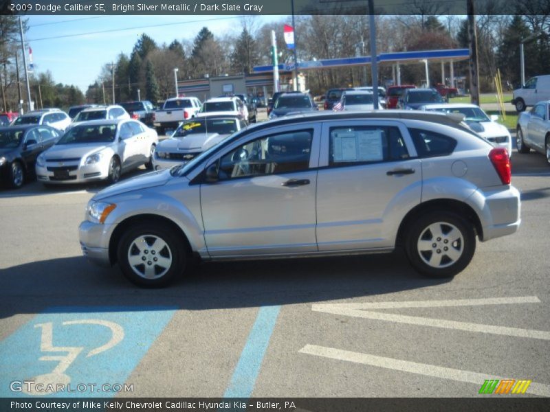 Bright Silver Metallic / Dark Slate Gray 2009 Dodge Caliber SE