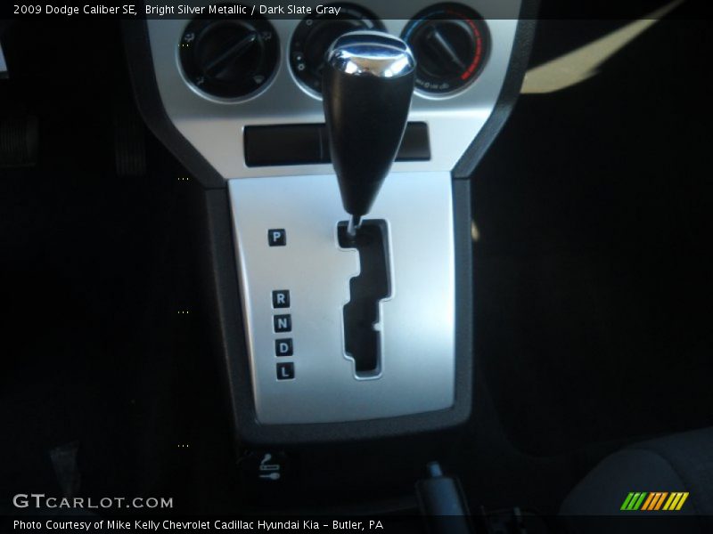 Bright Silver Metallic / Dark Slate Gray 2009 Dodge Caliber SE