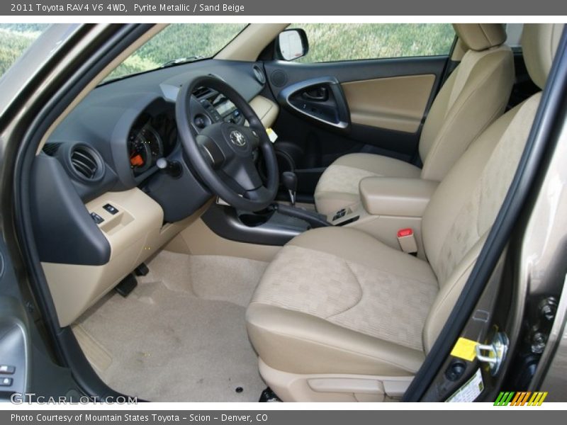 Pyrite Metallic / Sand Beige 2011 Toyota RAV4 V6 4WD
