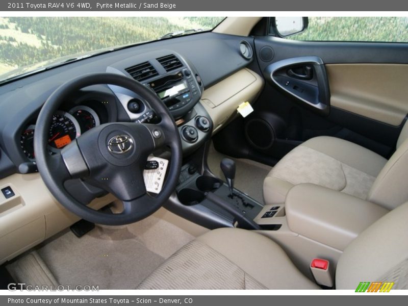 Pyrite Metallic / Sand Beige 2011 Toyota RAV4 V6 4WD