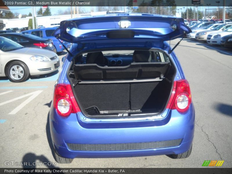 Medium Blue Metallic / Charcoal 2009 Pontiac G3