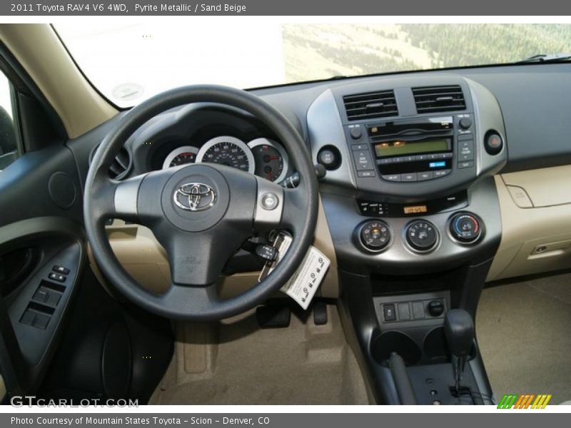Pyrite Metallic / Sand Beige 2011 Toyota RAV4 V6 4WD