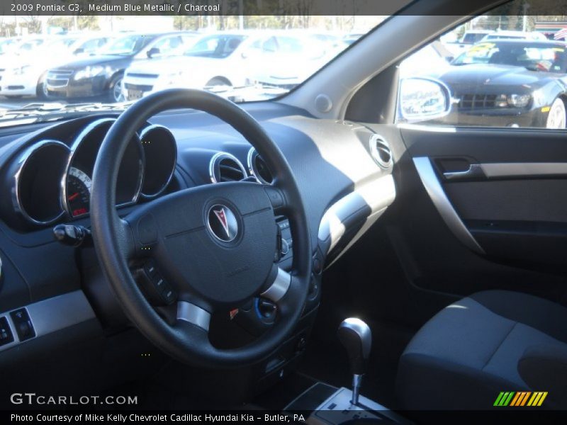 Medium Blue Metallic / Charcoal 2009 Pontiac G3