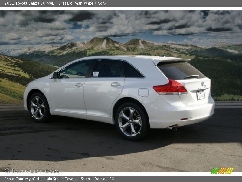 Blizzard Pearl White / Ivory 2011 Toyota Venza V6 AWD