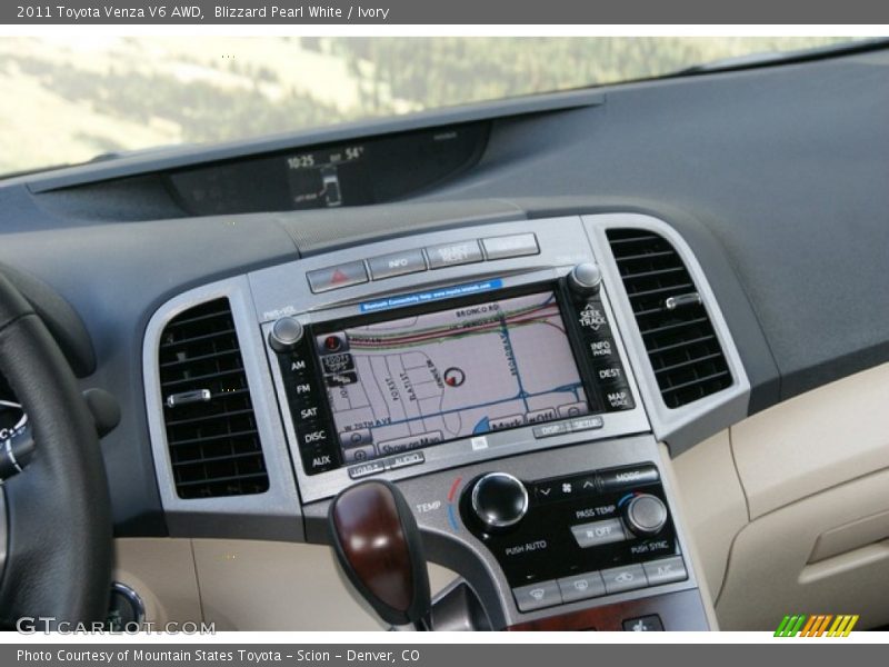 Blizzard Pearl White / Ivory 2011 Toyota Venza V6 AWD