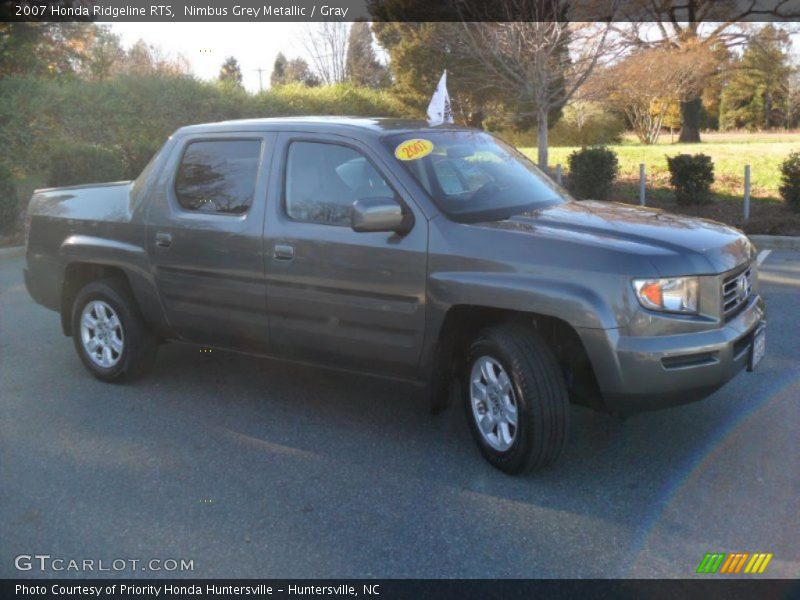 Nimbus Grey Metallic / Gray 2007 Honda Ridgeline RTS