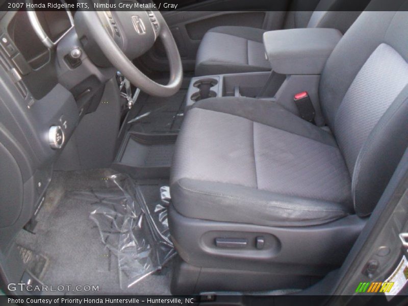 Nimbus Grey Metallic / Gray 2007 Honda Ridgeline RTS