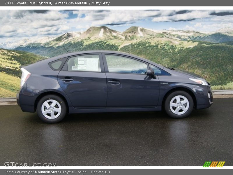 Winter Gray Metallic / Misty Gray 2011 Toyota Prius Hybrid II