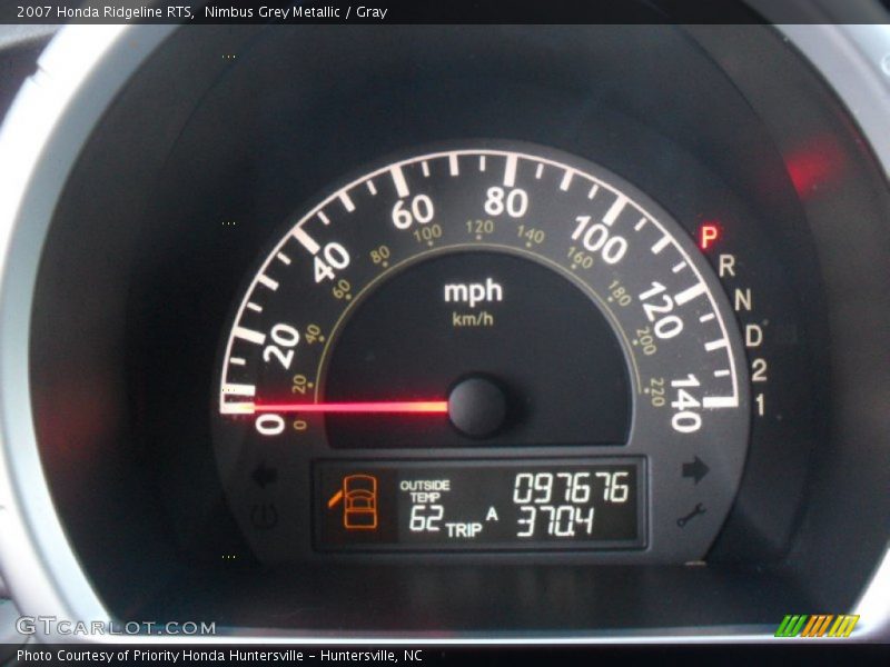Nimbus Grey Metallic / Gray 2007 Honda Ridgeline RTS