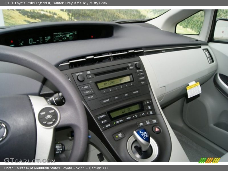 Winter Gray Metallic / Misty Gray 2011 Toyota Prius Hybrid II