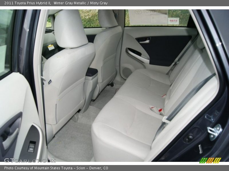 Winter Gray Metallic / Misty Gray 2011 Toyota Prius Hybrid II