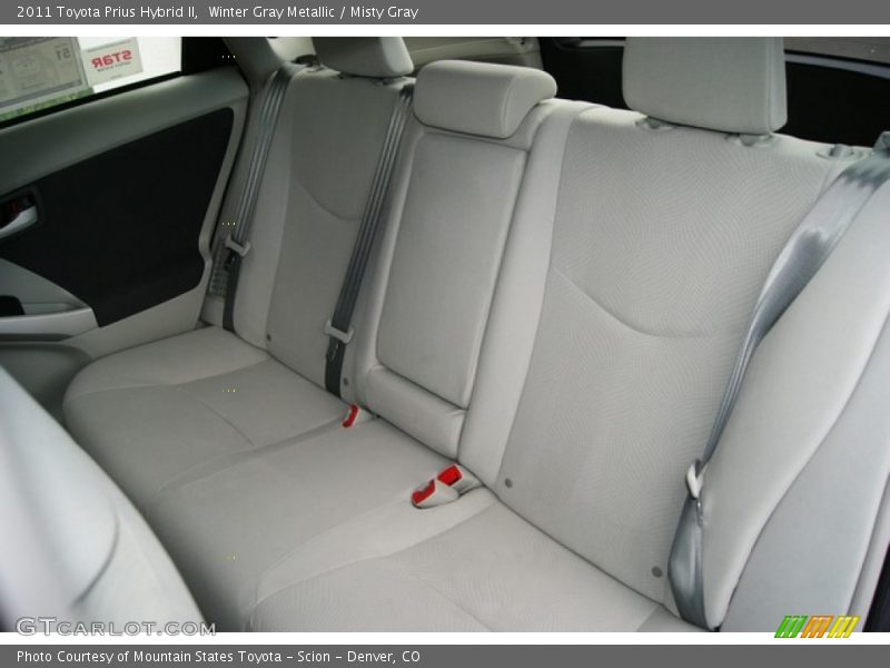 Winter Gray Metallic / Misty Gray 2011 Toyota Prius Hybrid II