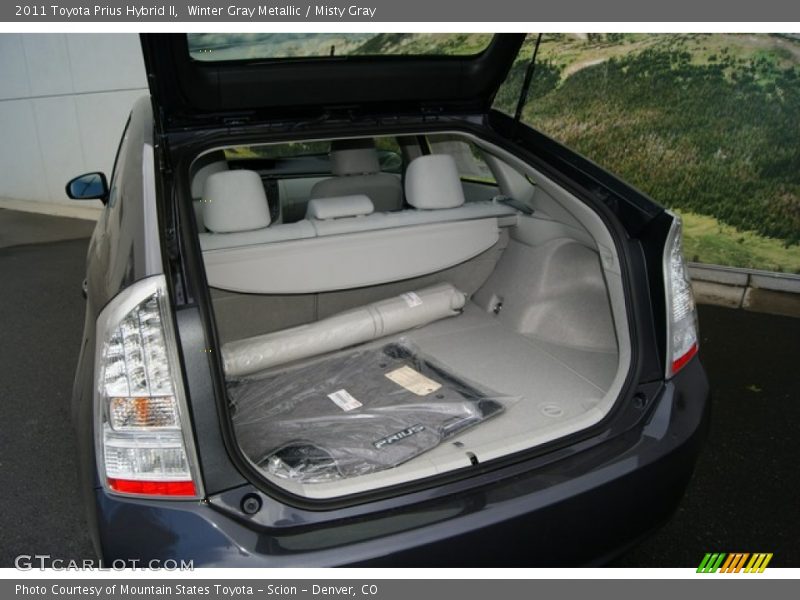 Winter Gray Metallic / Misty Gray 2011 Toyota Prius Hybrid II