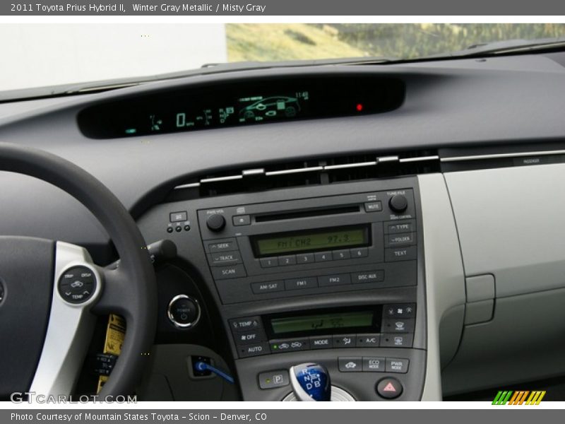 Winter Gray Metallic / Misty Gray 2011 Toyota Prius Hybrid II