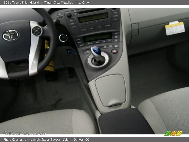 Winter Gray Metallic / Misty Gray 2011 Toyota Prius Hybrid II