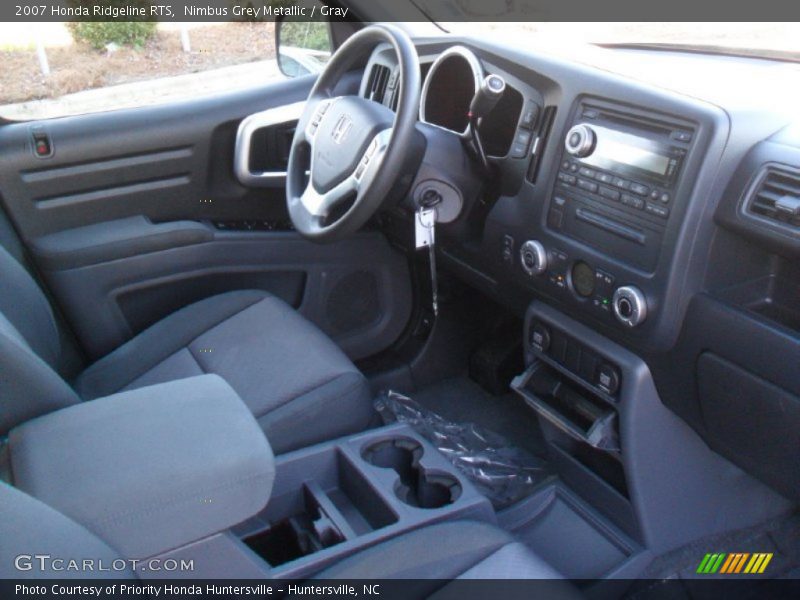 Nimbus Grey Metallic / Gray 2007 Honda Ridgeline RTS