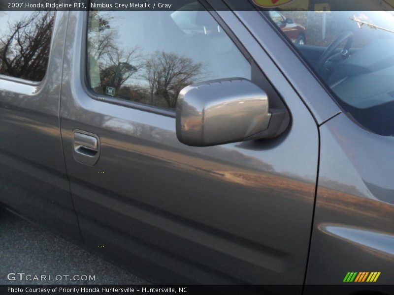Nimbus Grey Metallic / Gray 2007 Honda Ridgeline RTS