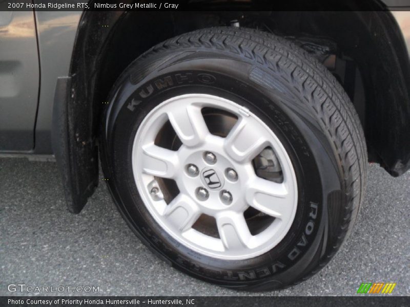 Nimbus Grey Metallic / Gray 2007 Honda Ridgeline RTS