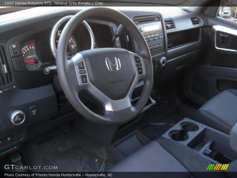 Nimbus Grey Metallic / Gray 2007 Honda Ridgeline RTS