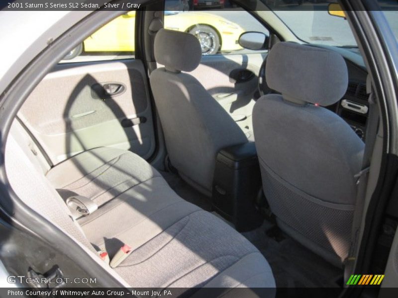 Silver / Gray 2001 Saturn S Series SL2 Sedan