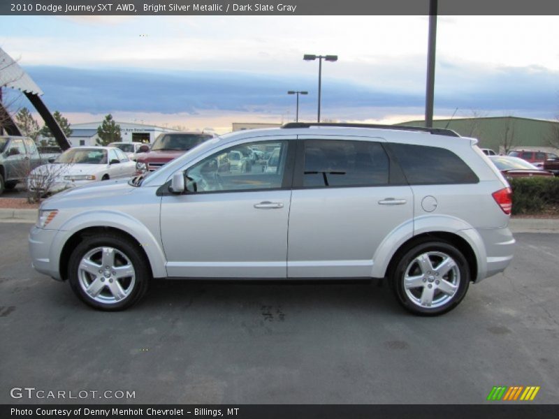 Bright Silver Metallic / Dark Slate Gray 2010 Dodge Journey SXT AWD