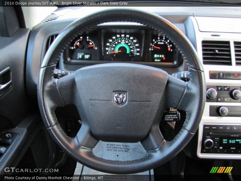 Bright Silver Metallic / Dark Slate Gray 2010 Dodge Journey SXT AWD