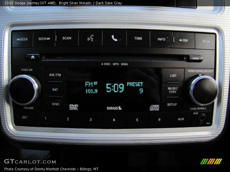 Bright Silver Metallic / Dark Slate Gray 2010 Dodge Journey SXT AWD