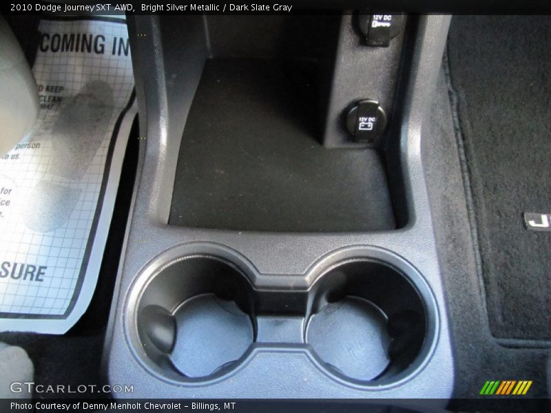 Bright Silver Metallic / Dark Slate Gray 2010 Dodge Journey SXT AWD