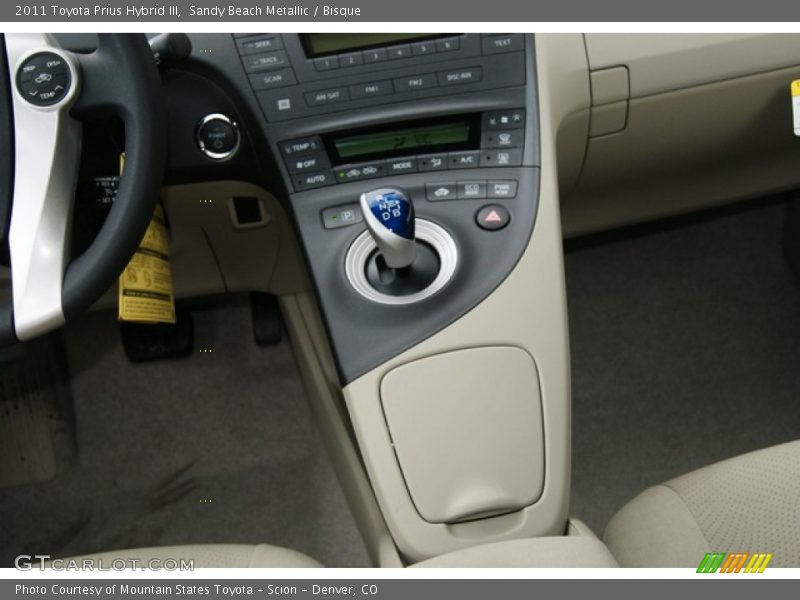 Sandy Beach Metallic / Bisque 2011 Toyota Prius Hybrid III