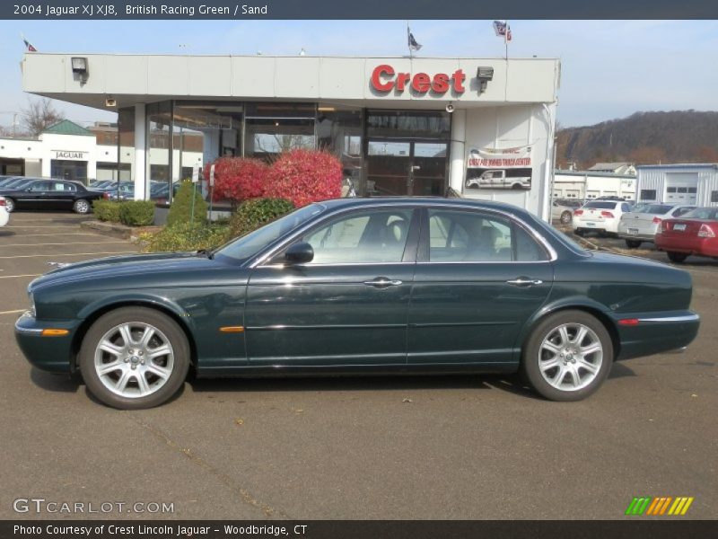British Racing Green / Sand 2004 Jaguar XJ XJ8