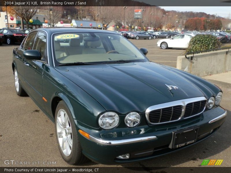 British Racing Green / Sand 2004 Jaguar XJ XJ8
