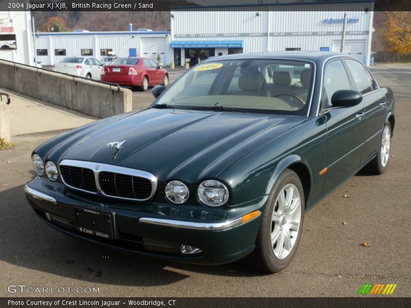 British Racing Green / Sand 2004 Jaguar XJ XJ8