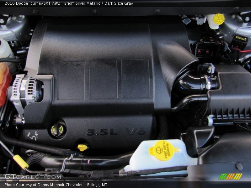 Bright Silver Metallic / Dark Slate Gray 2010 Dodge Journey SXT AWD