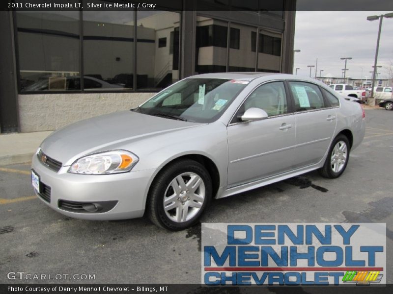 Silver Ice Metallic / Gray 2011 Chevrolet Impala LT