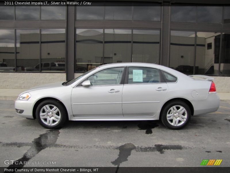 Silver Ice Metallic / Gray 2011 Chevrolet Impala LT